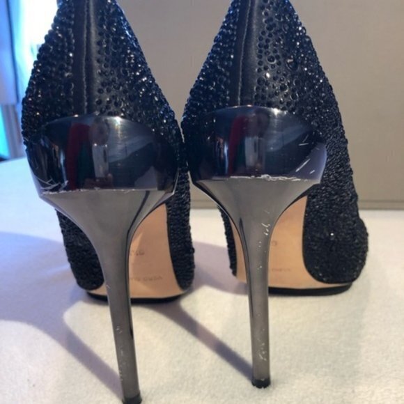 BCBGMAXAZRIA MA-Prish Rhinestone Platform Hells - Picture 2 of 6